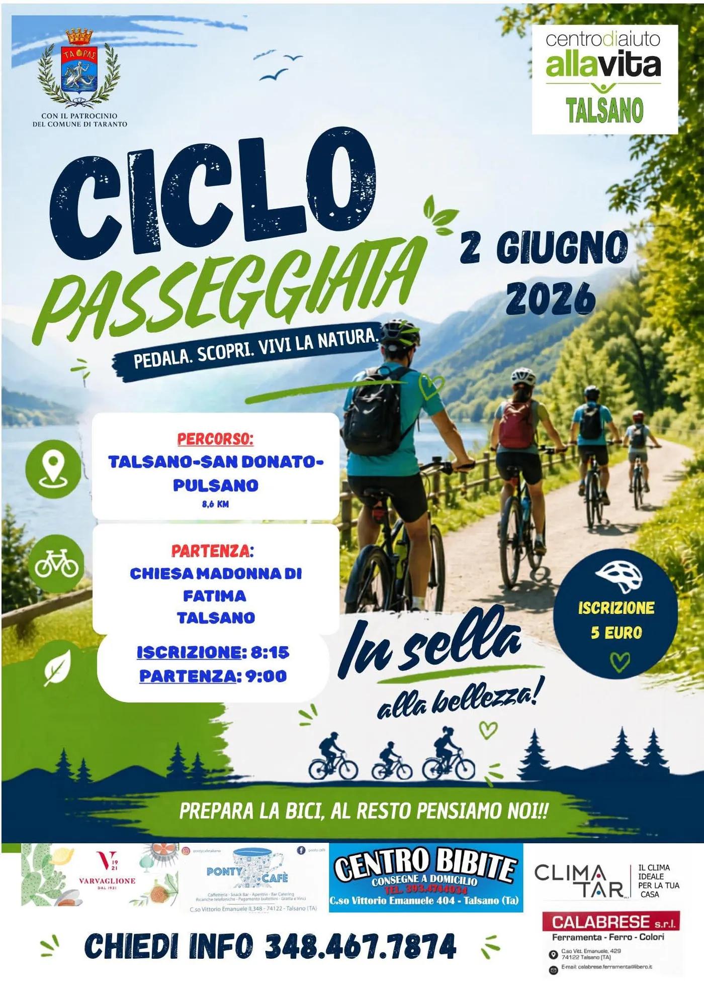 Ciclo passeggiata - Talsano, San Donato, Pulsano