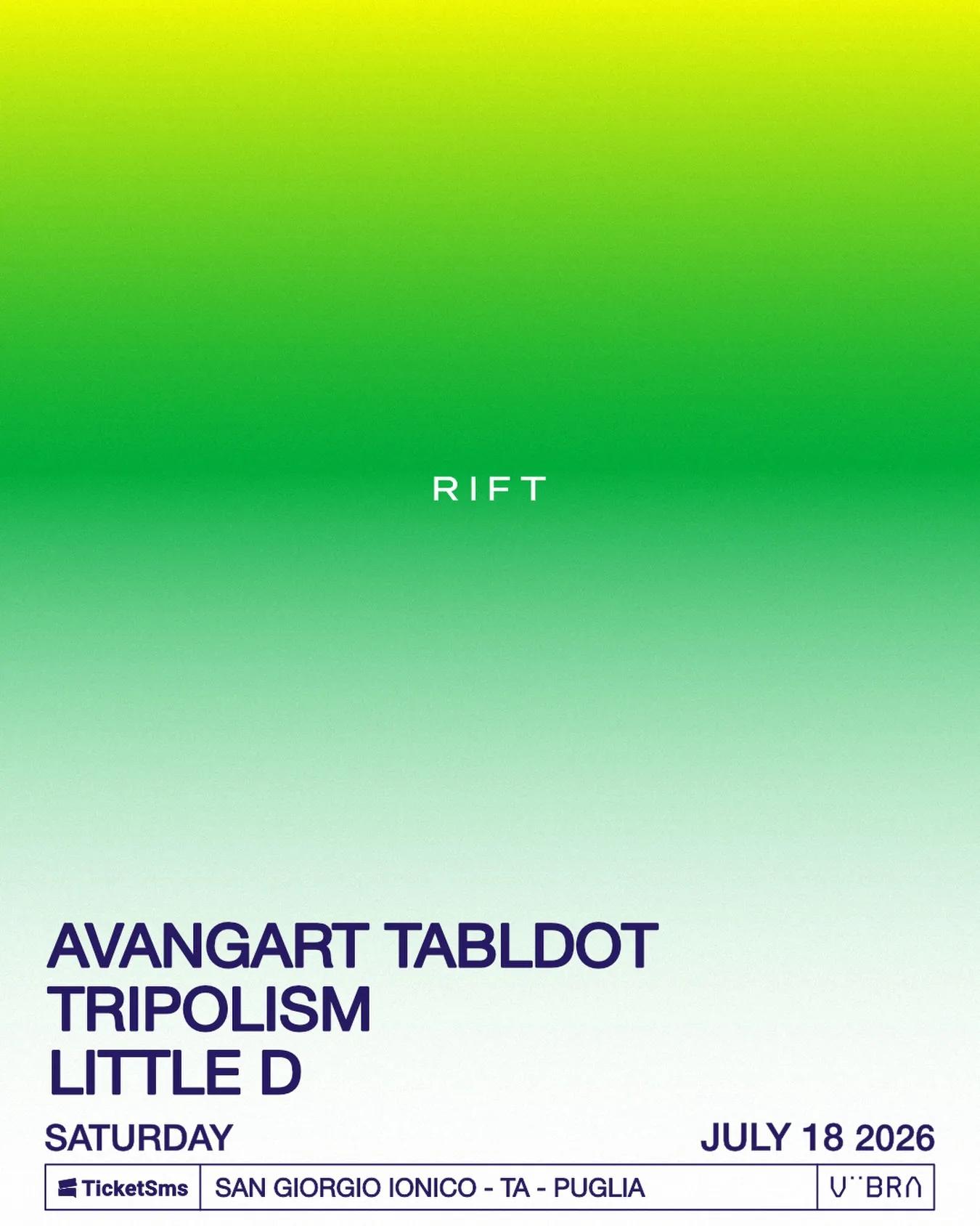 Avangart Tabldot & Tripolism @ Rift