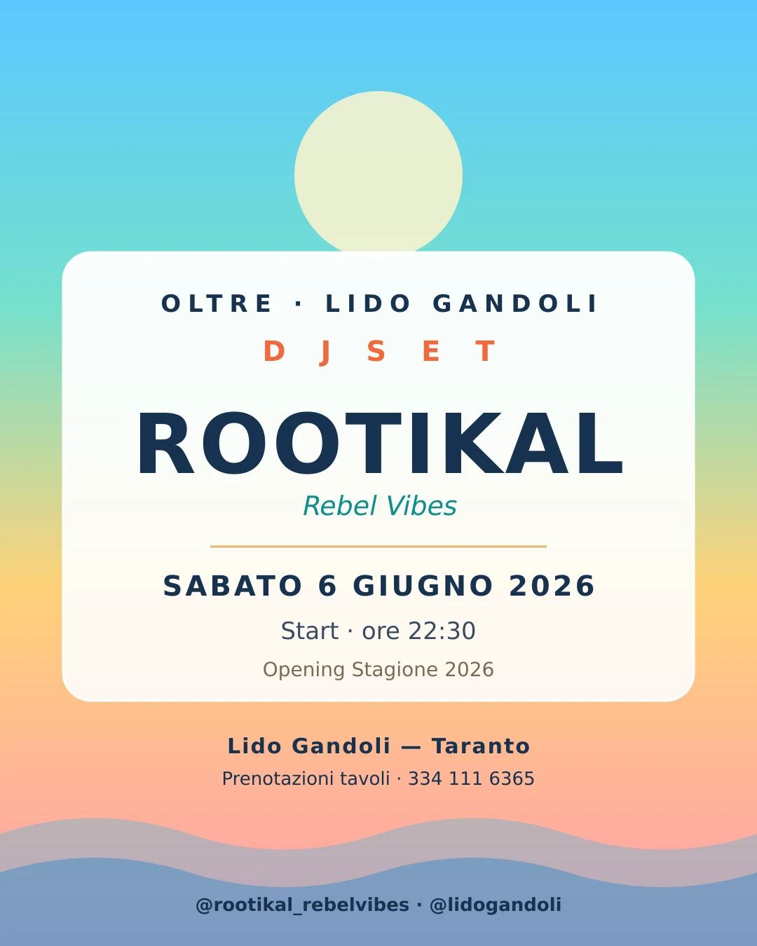 ROOTIKAL — DJ Set Opening
