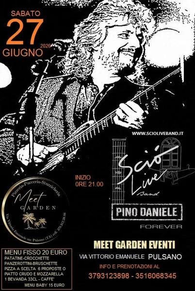 Sciò Live Band · Pino Daniele Forever a Pulsano