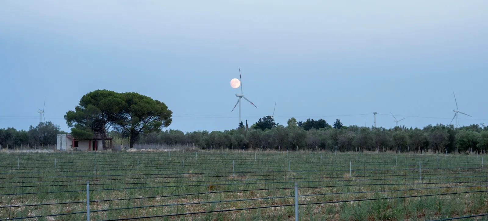 Dopo le batterie, il vento: un parco eolico su cinque comuni attorno a Taranto