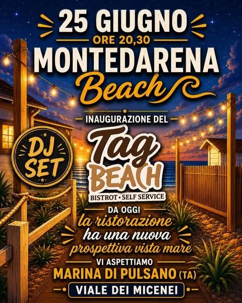 Inaugurazione TAG Beach Bistrot · Montedarena