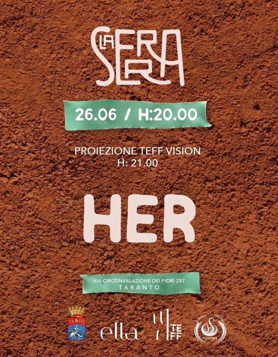 Cinema di quartiere · Her a La Serra (Lama)