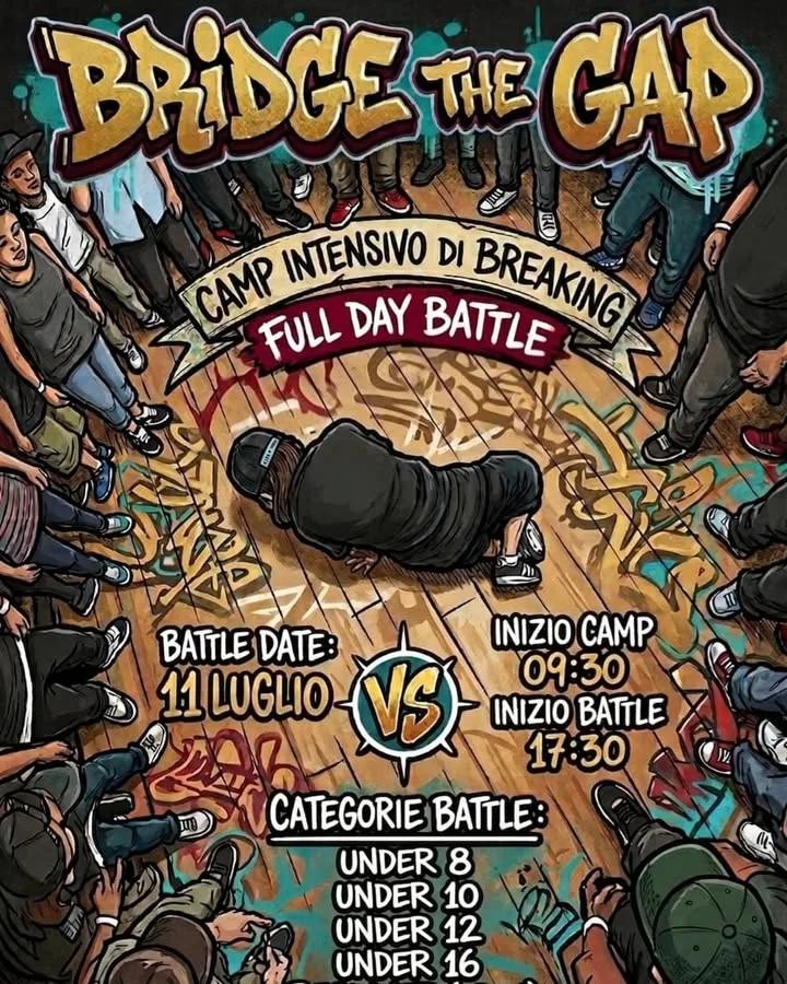 Bridge The Gap · breaking all’Arci Calypso Sava
