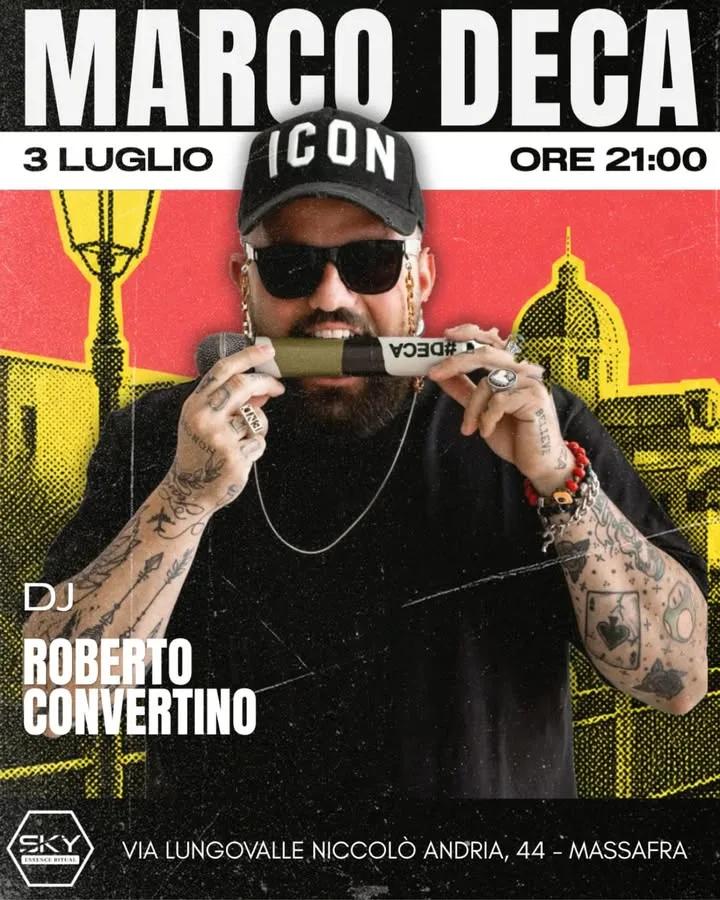 Marco Deca live allo Sky Essence Ritual (Massafra)