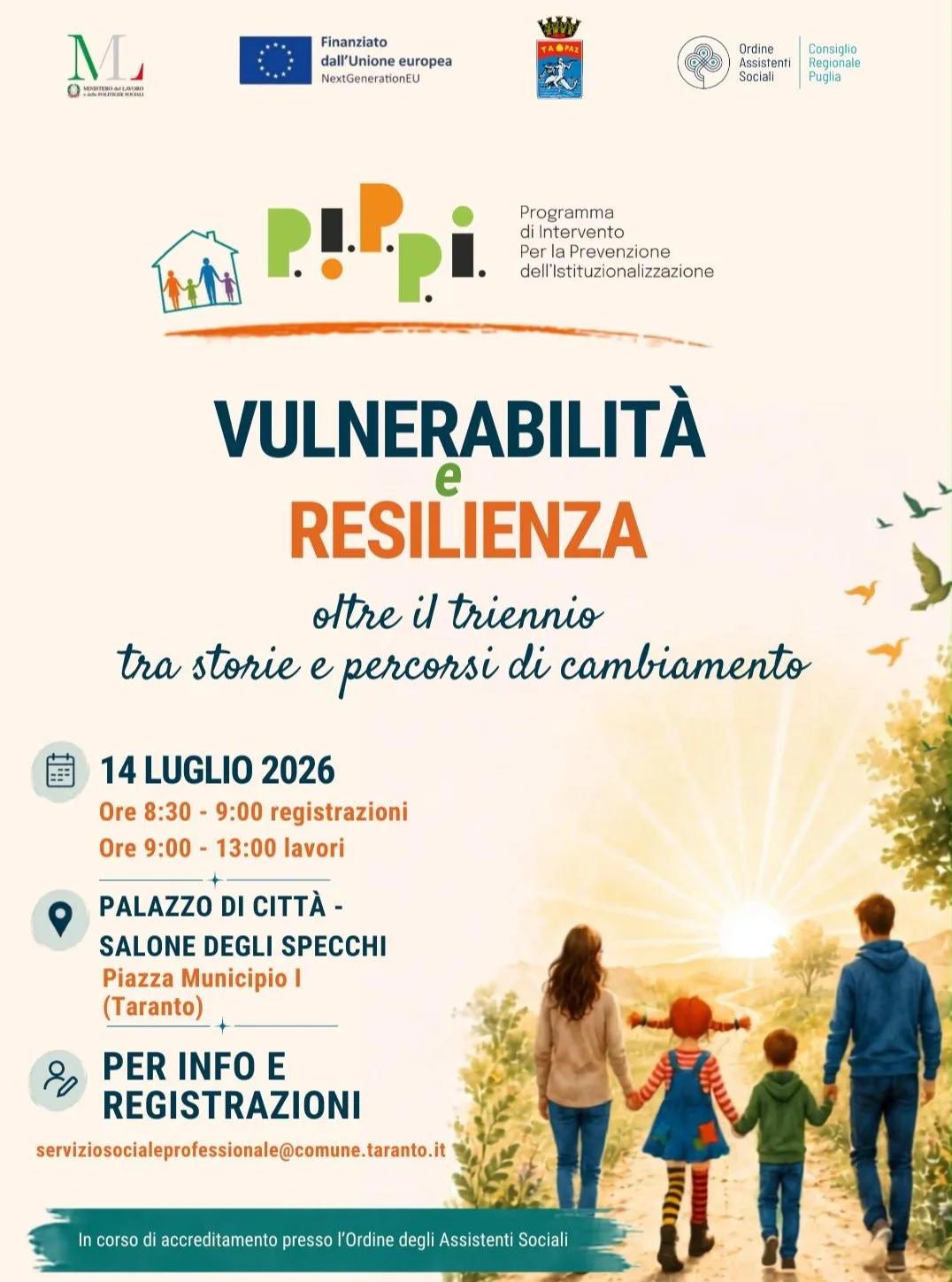 Convegno P.I.P.P.I. · Vulnerabilità e resilienza