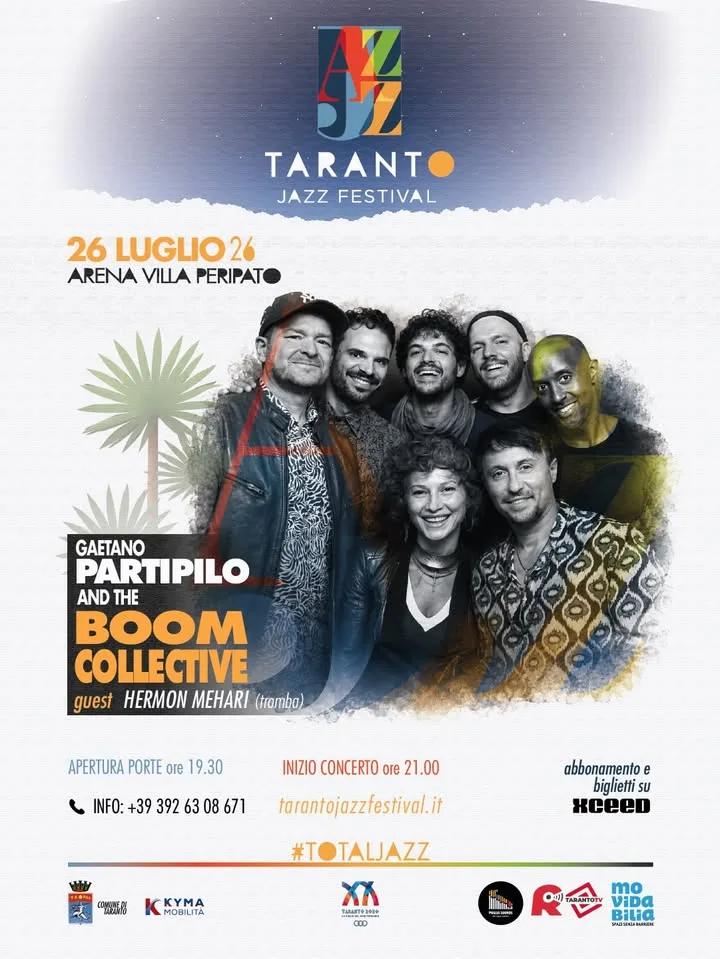 Taranto Jazz Festival · Gaetano Partipilo & Boom Collective