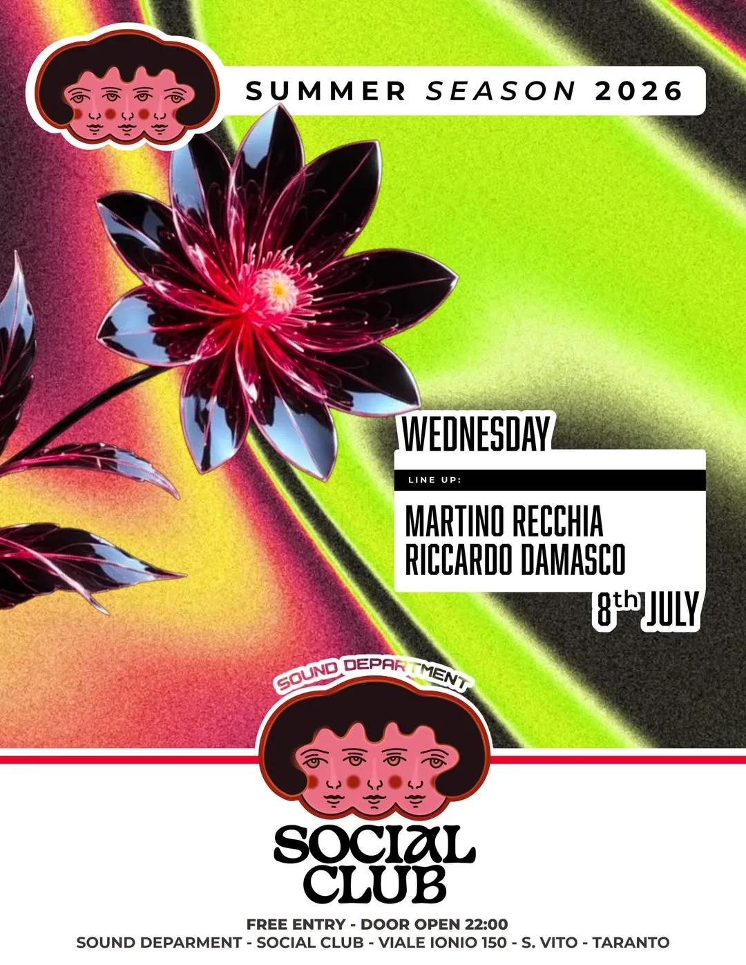 Sound Department · Wednesday (08/07)