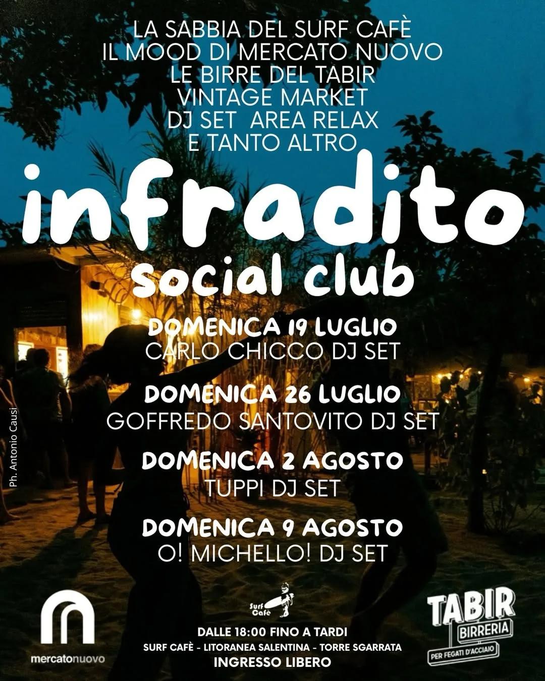 Infradito Social Club · Surf Cafè (DJ Goffry)