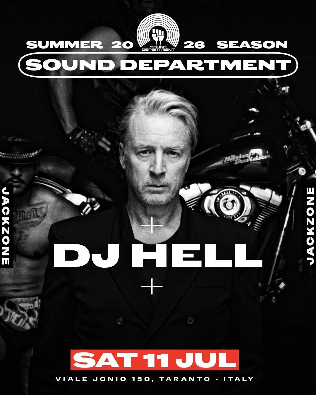 Jackzone · New Event al Sound Department (11/07)