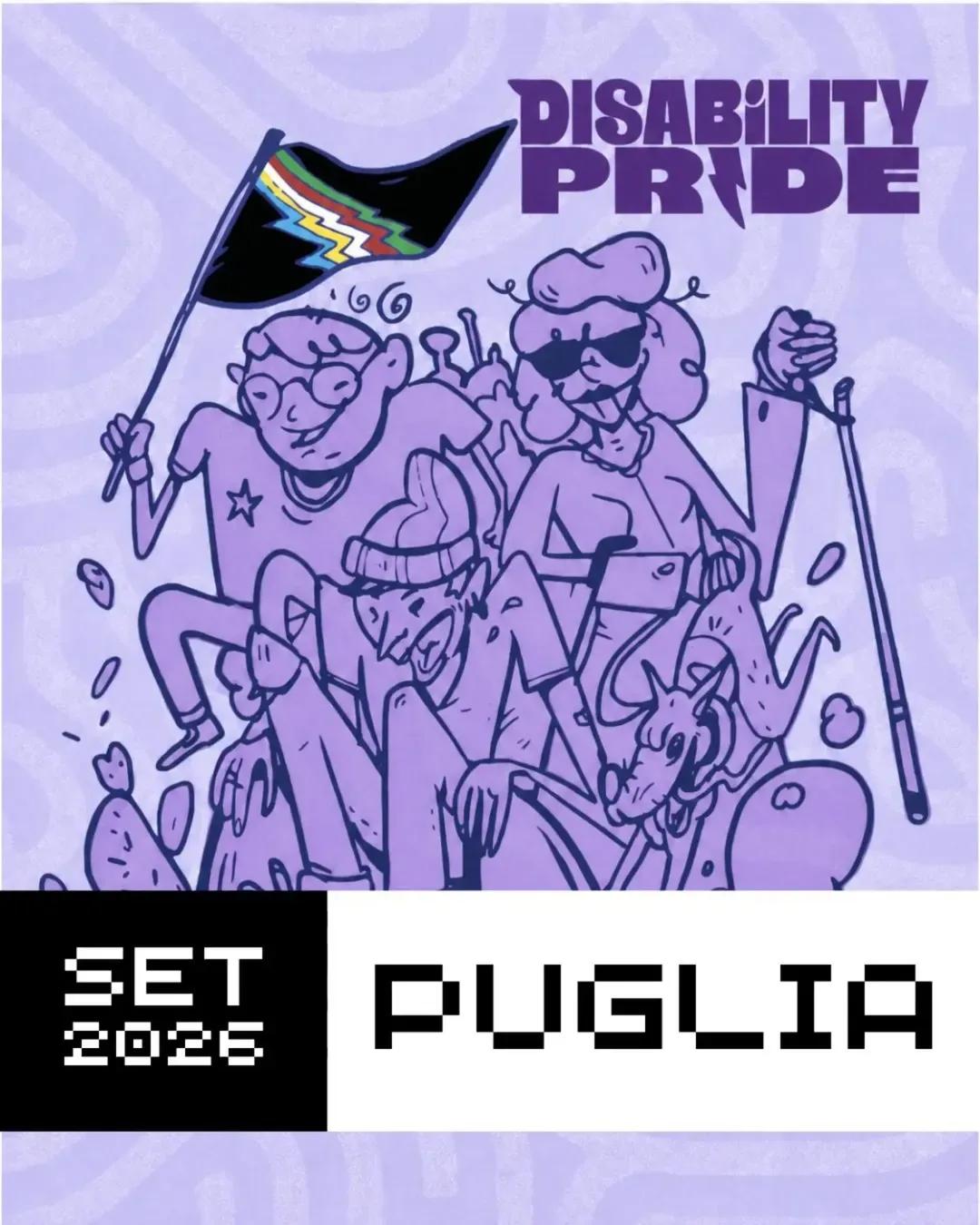 Disability Pride Puglia · il corteo di Taranto