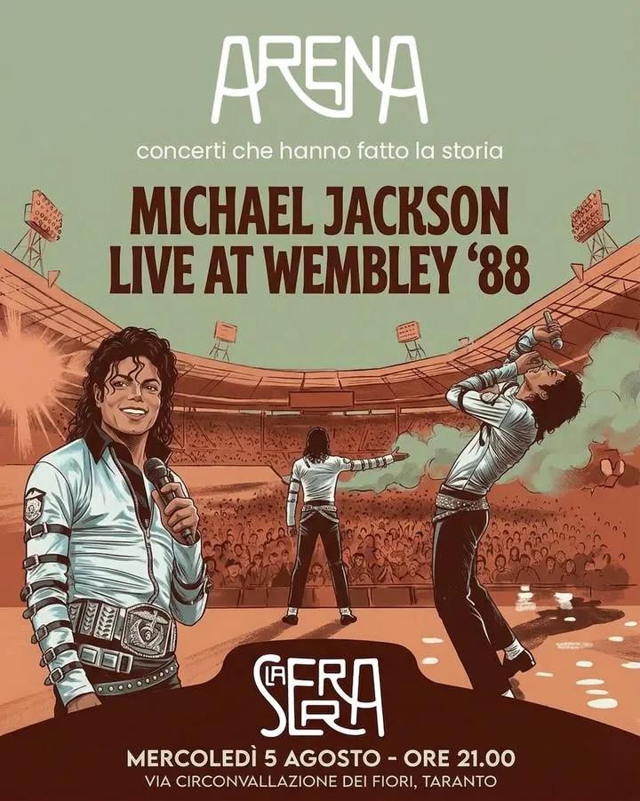 Michael Jackson Live at Wembley ’88 alla Serra