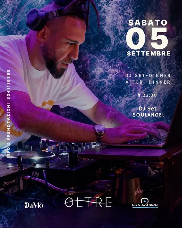 Terrazza OLTRE · dj set Soulangel (5 settembre)