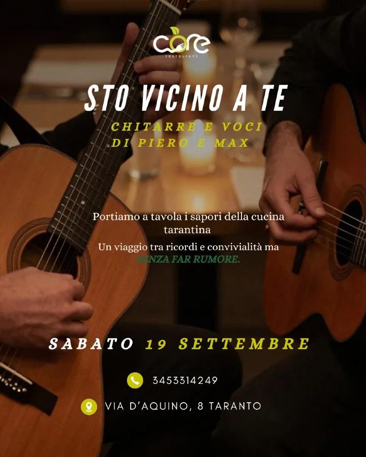 Sto vicino a te · Piero e Max, chitarre e voci