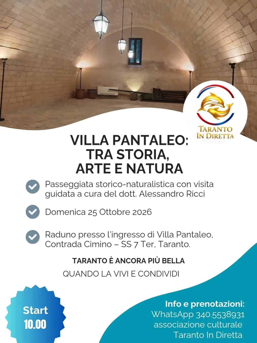Villa Pantaleo · tra storia, arte e natura