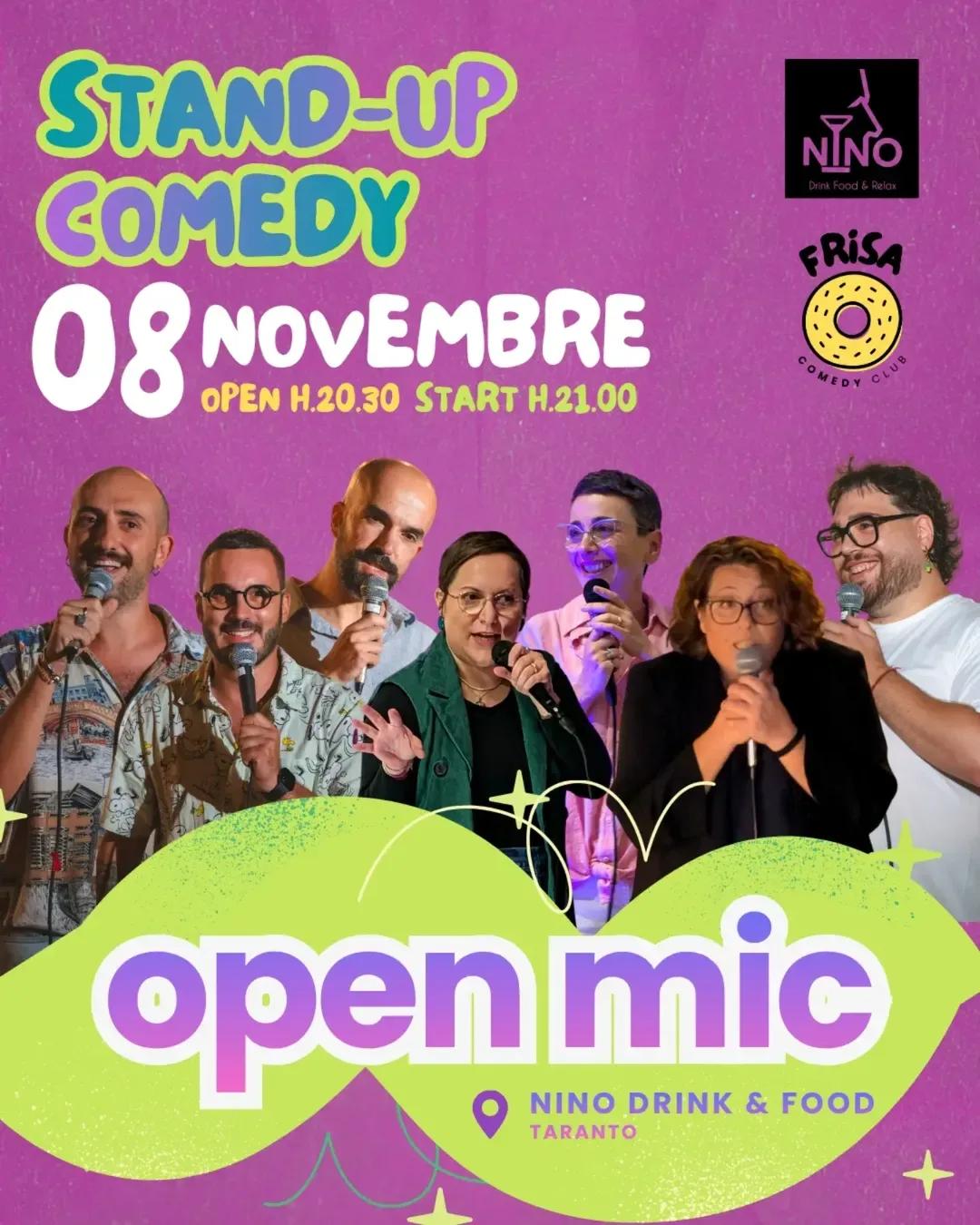 Frisa Comedy Club · open mic
