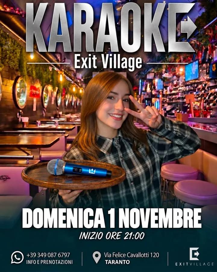 Karaoke della domenica · cena e microfono aperto