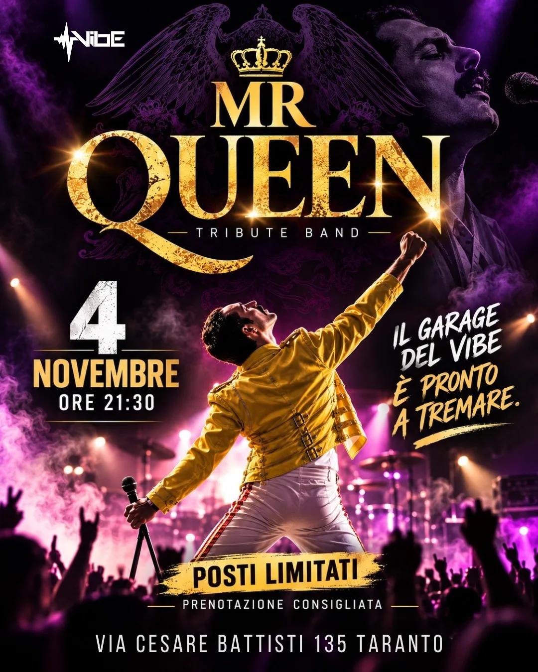 Mr Queen · Queen tribute live