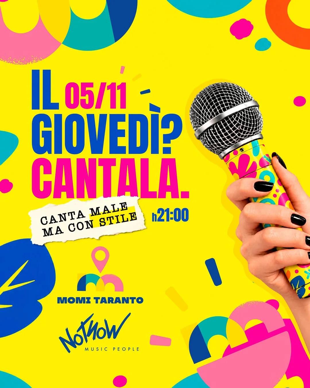 CANTALA · cena e karaoke, secondo appuntamento