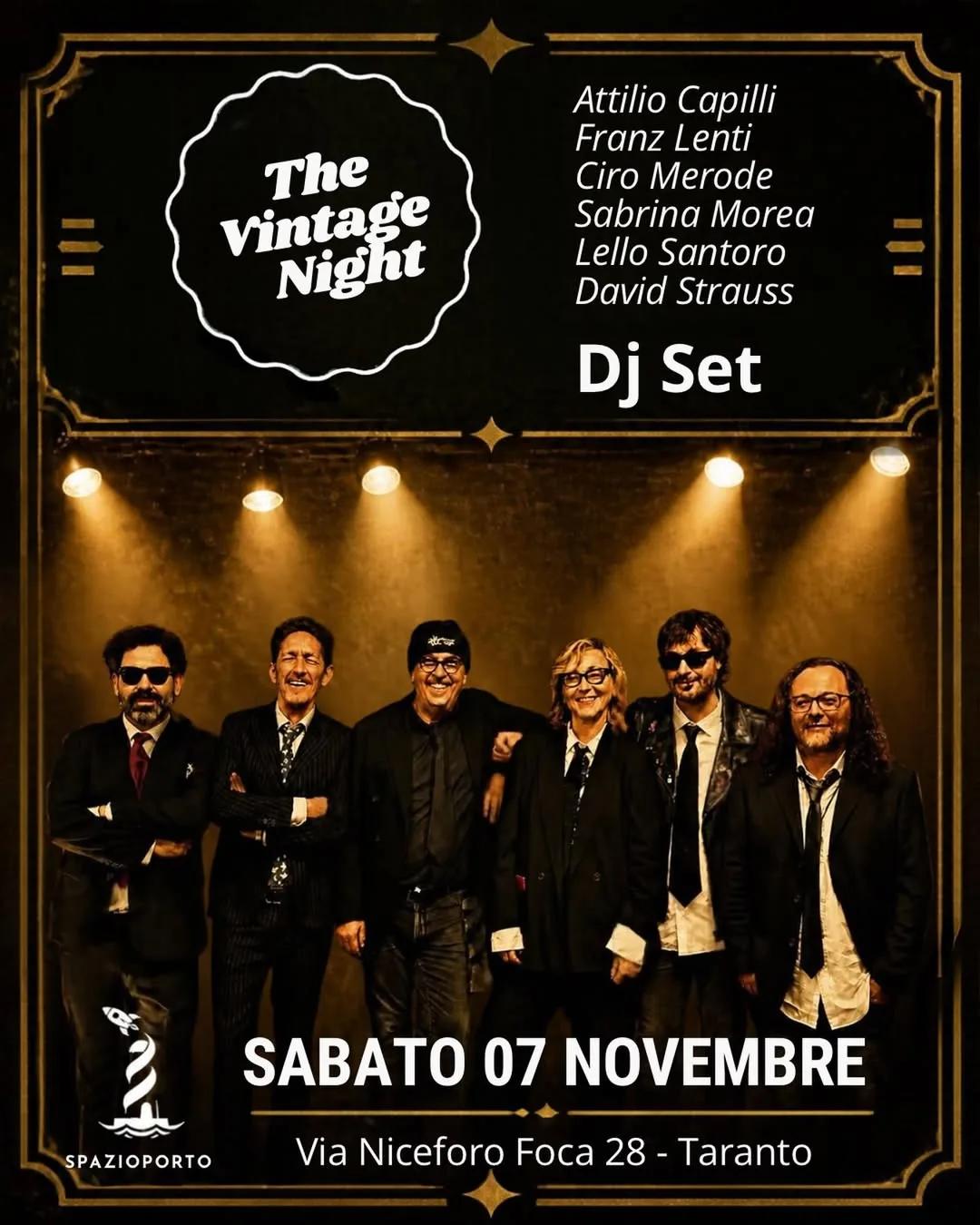 The Vintage Night · dagli anni 50 agli anni 90