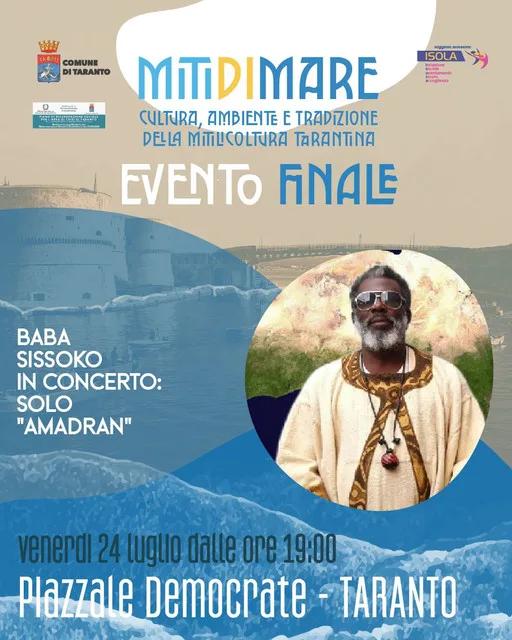 Miti di Mare · evento finale a Piazzale Democrate