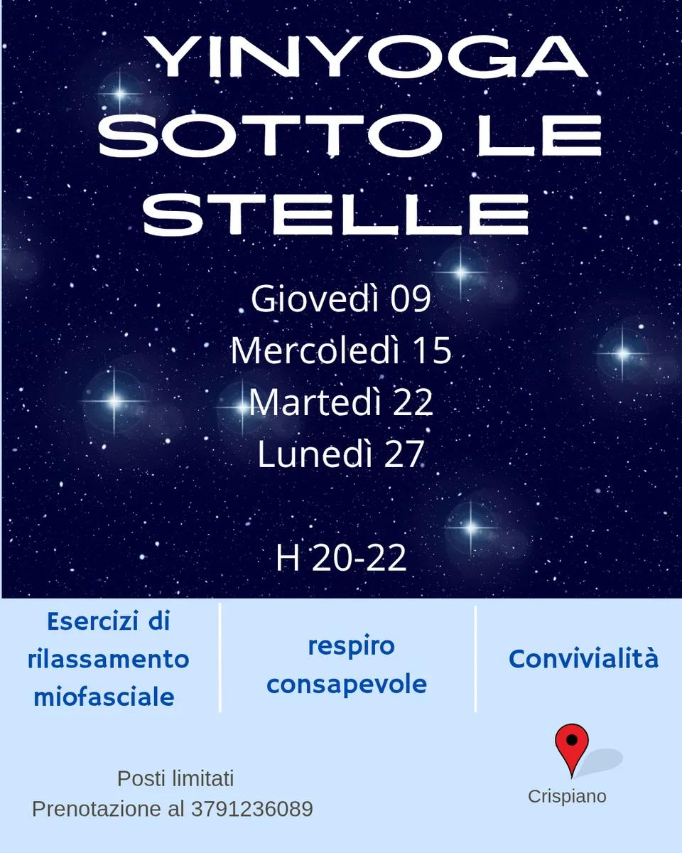 YinYoga sotto le stelle · Artstudio (Crispiano)