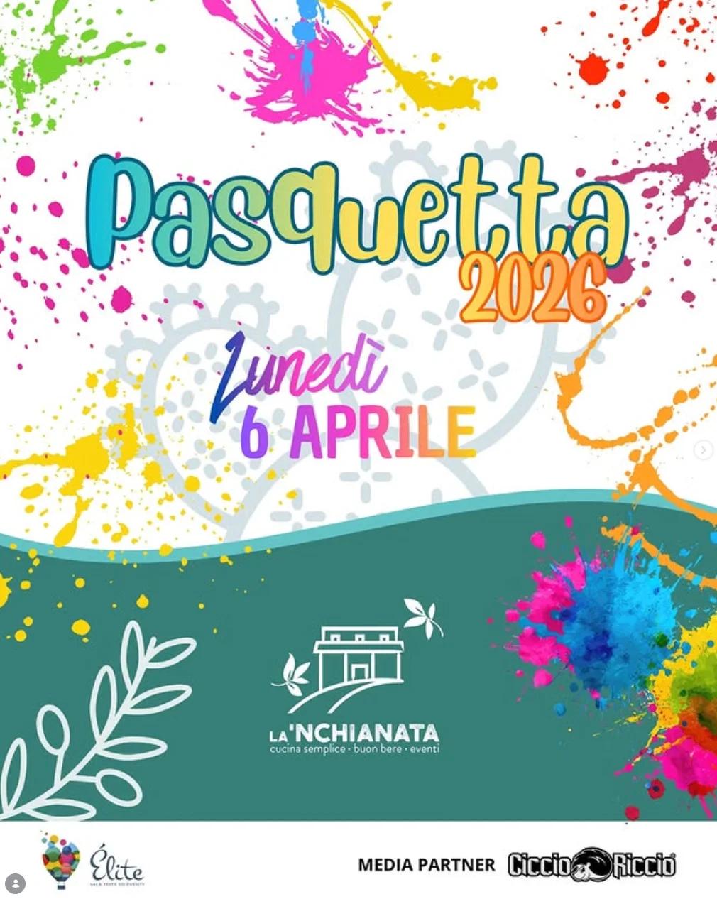Pasquetta 2026 a La'Nchianata