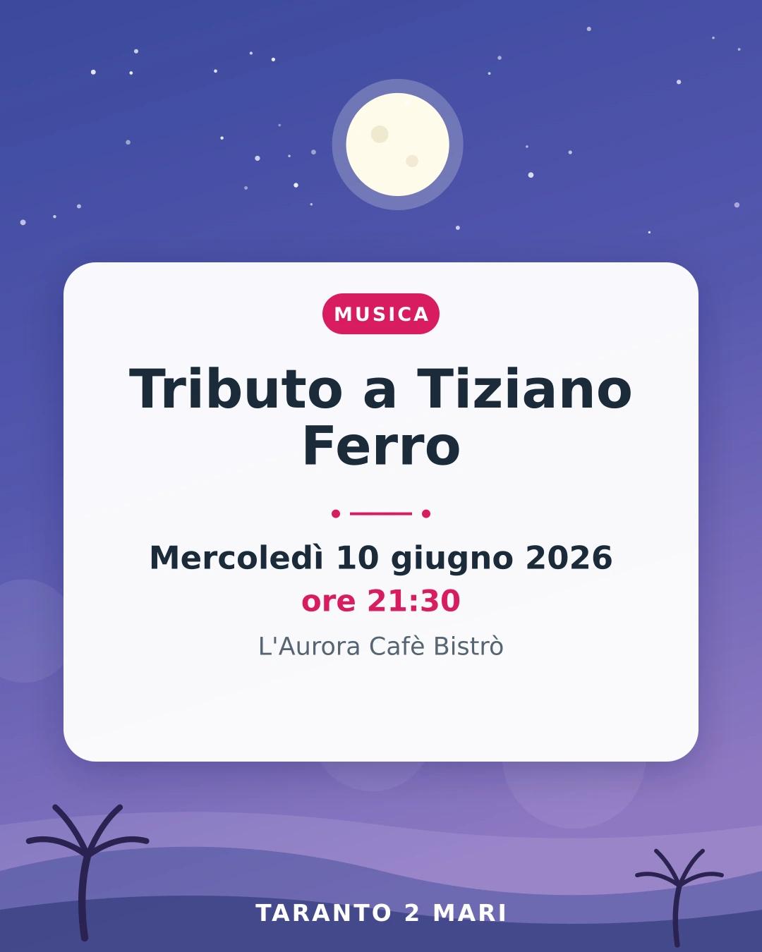 Tributo a Tiziano Ferro