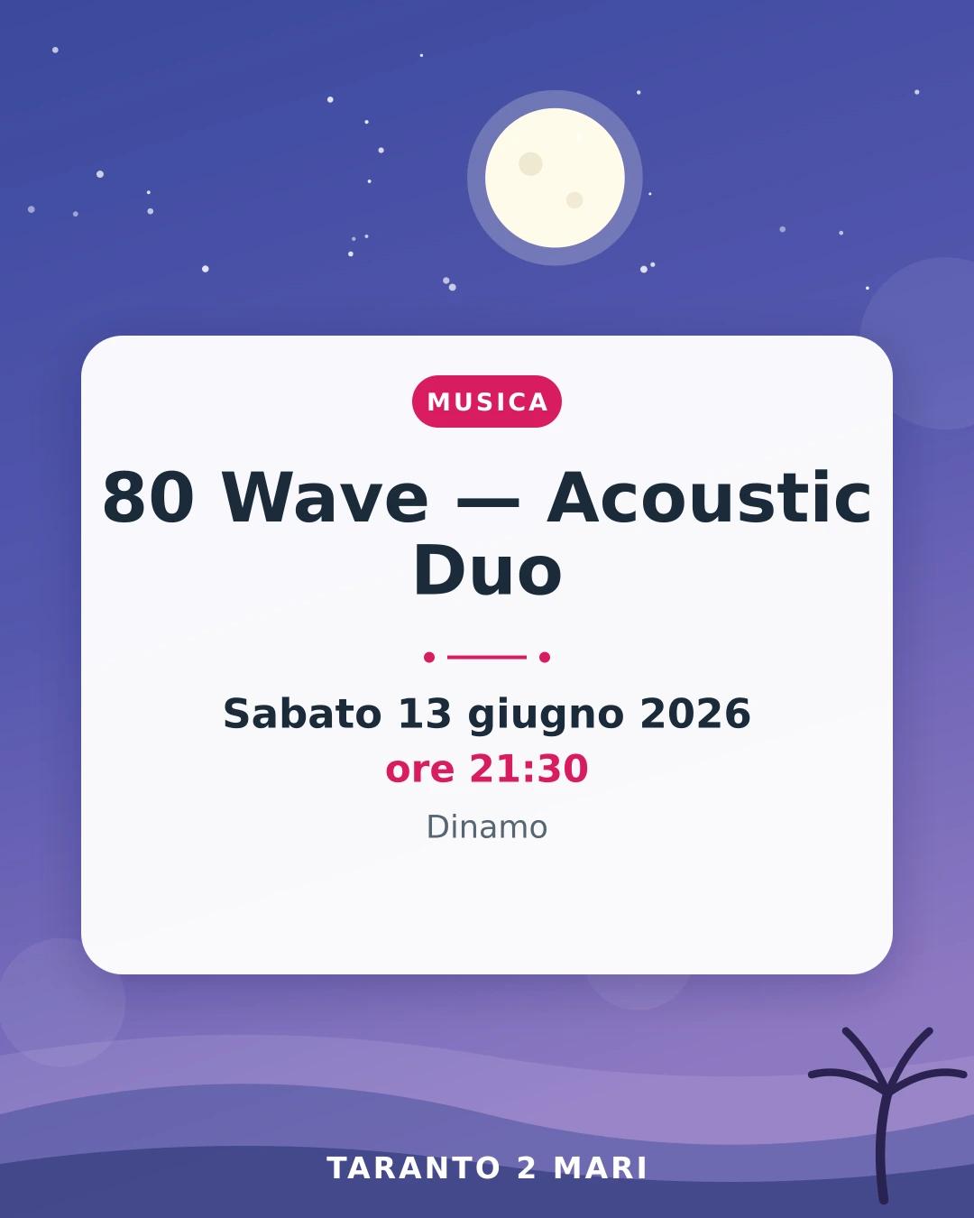 80 Wave — Acoustic Duo