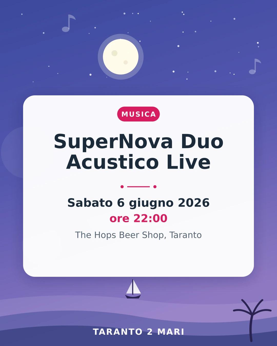 SuperNova Duo Acustico Live