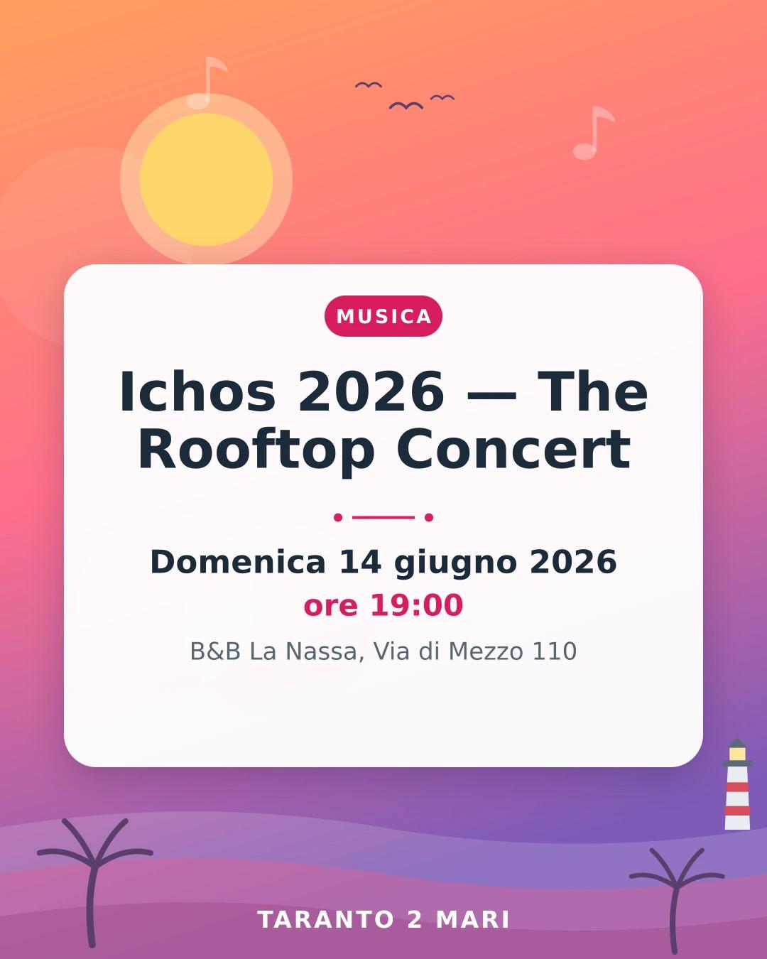 Ichos 2026 — The Rooftop Concert