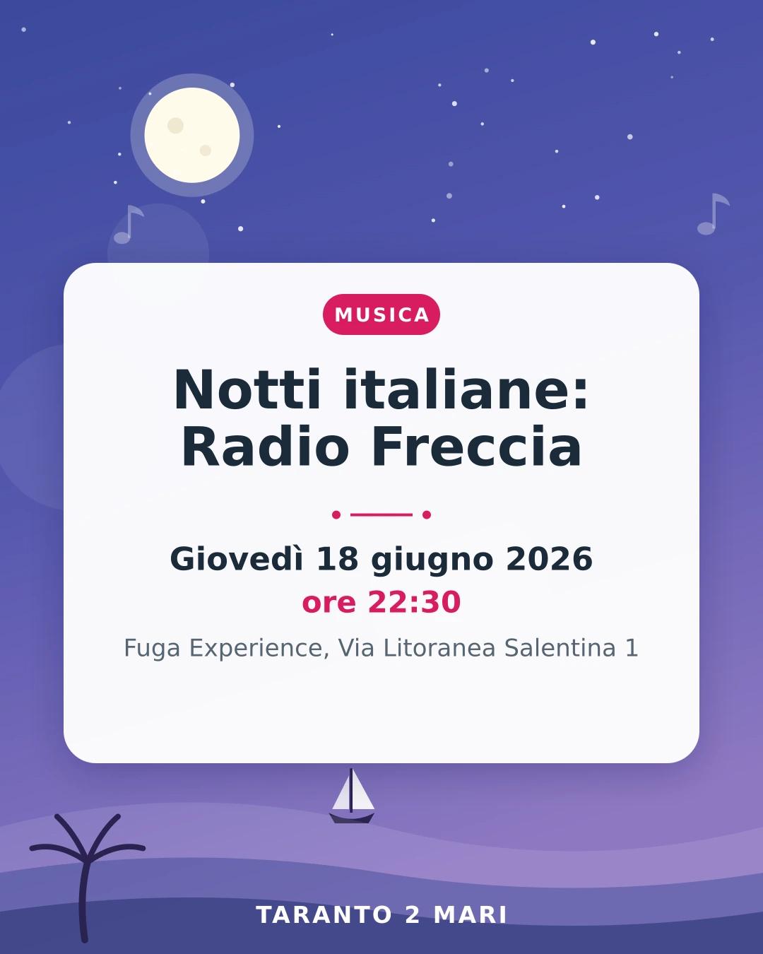 Notti italiane: Radio Freccia