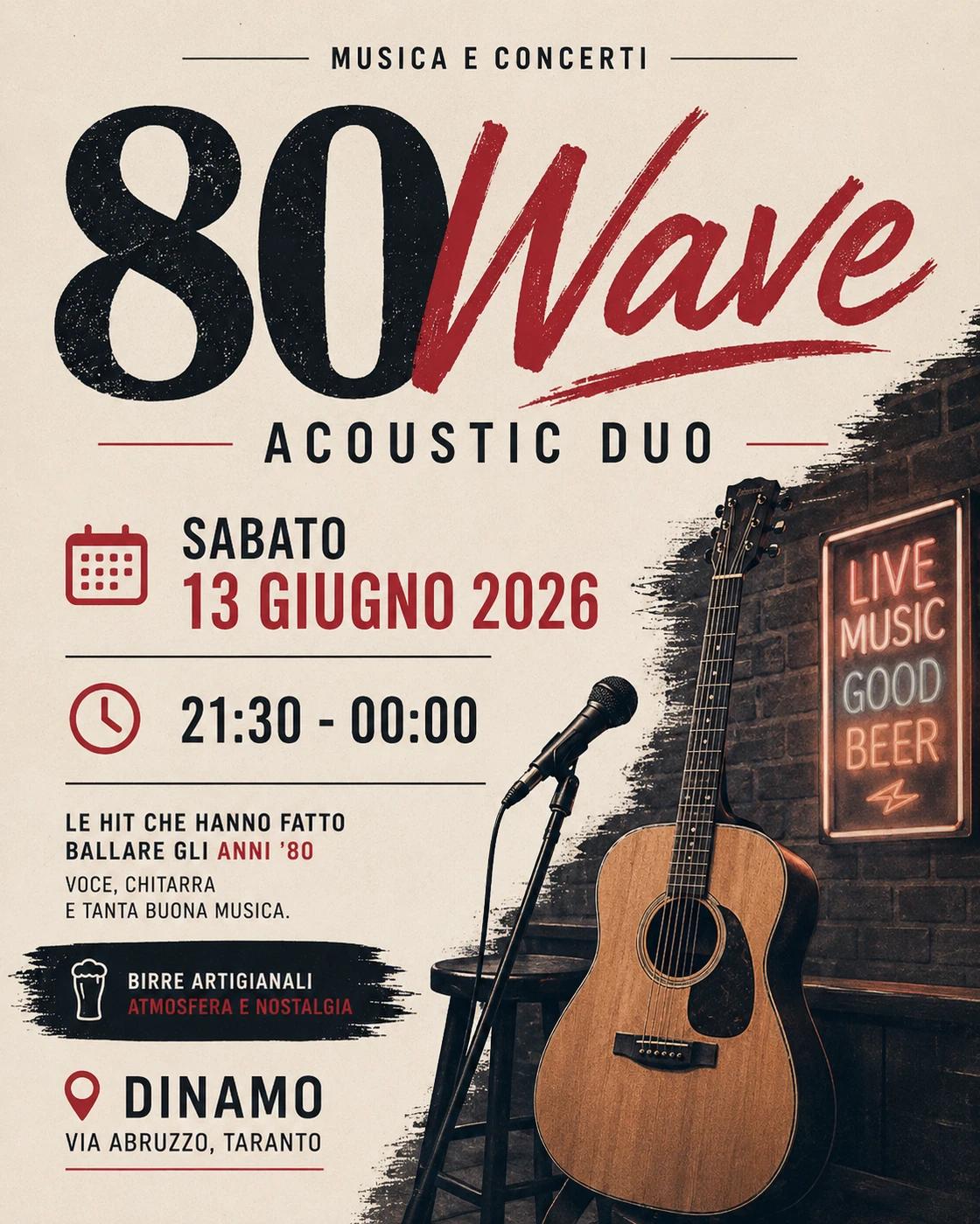 80 Wave — Acoustic Duo