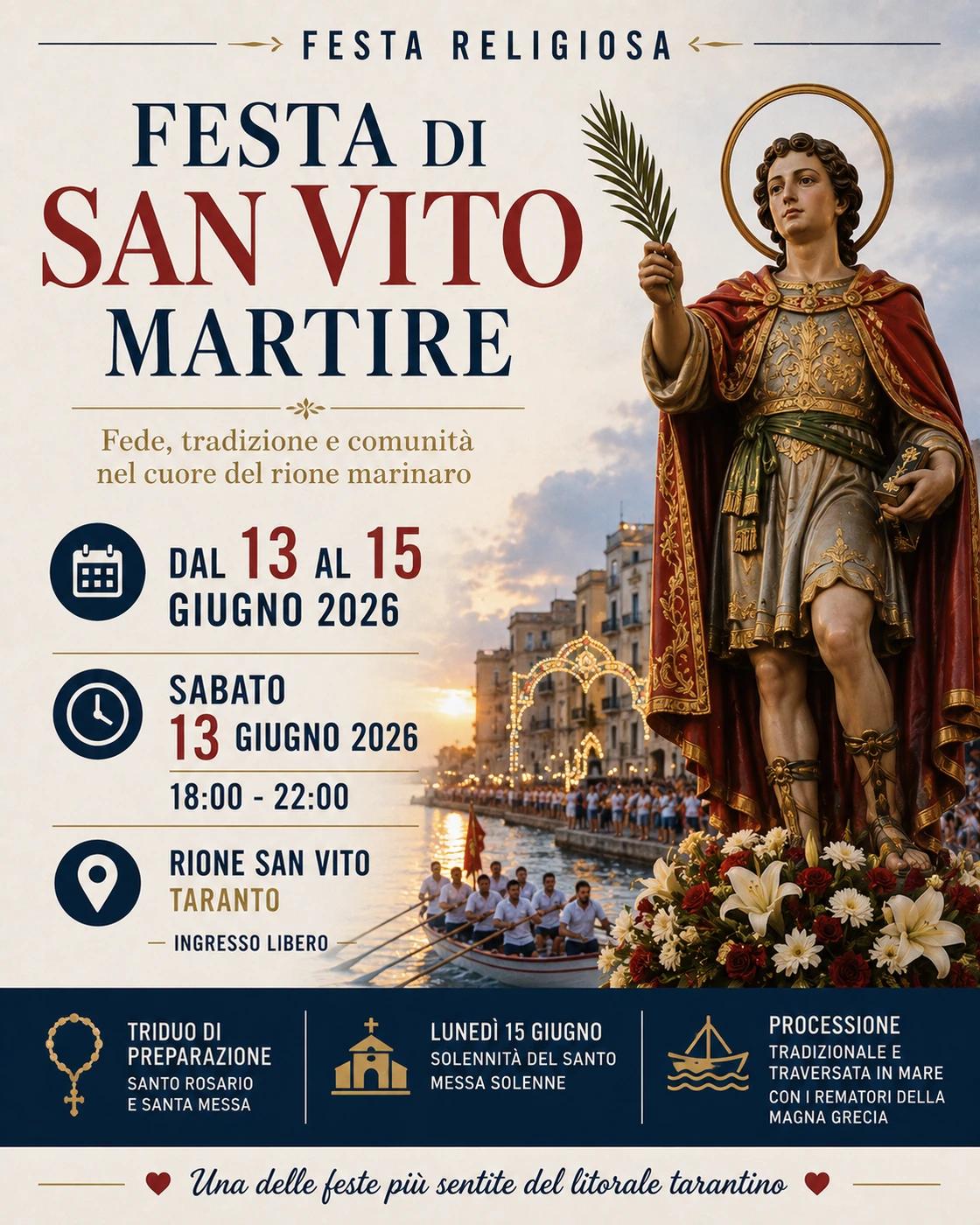 Festa di San Vito Martire 2026