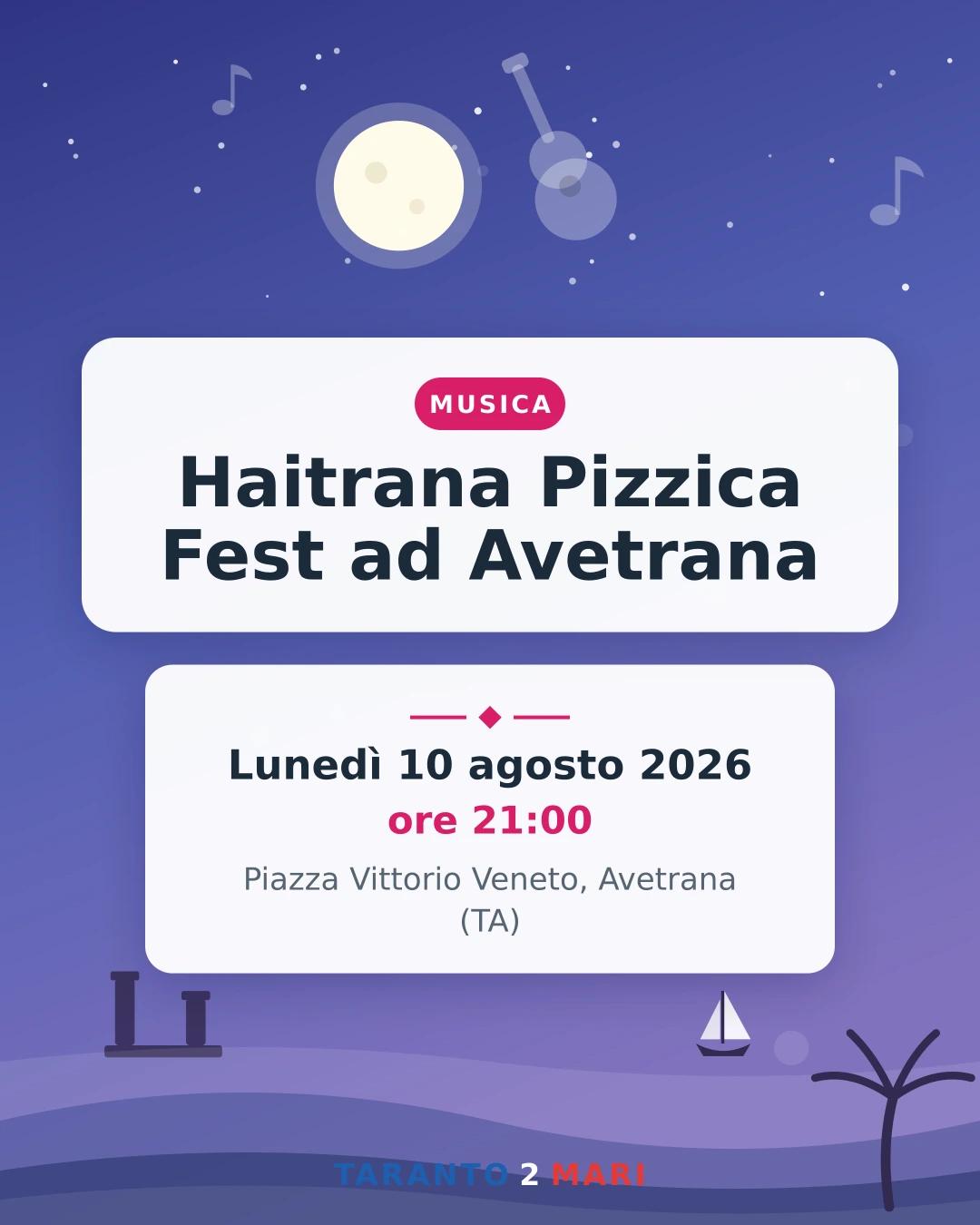 Haitrana Pizzica Fest ad Avetrana