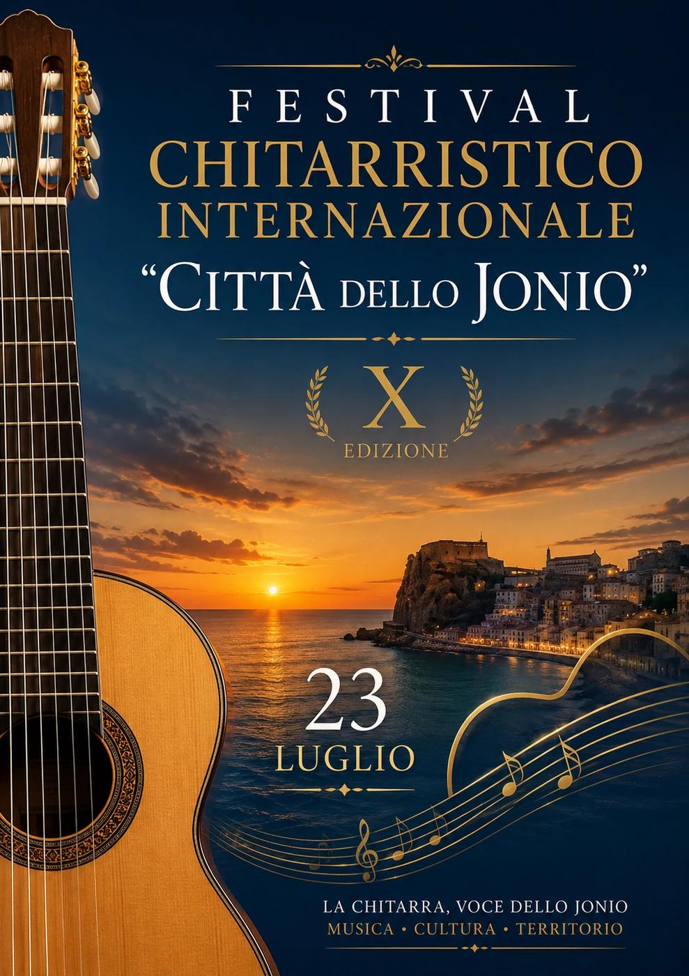 Festival Chitarristico Internazionale "Città dello Jonio" - X Edizione