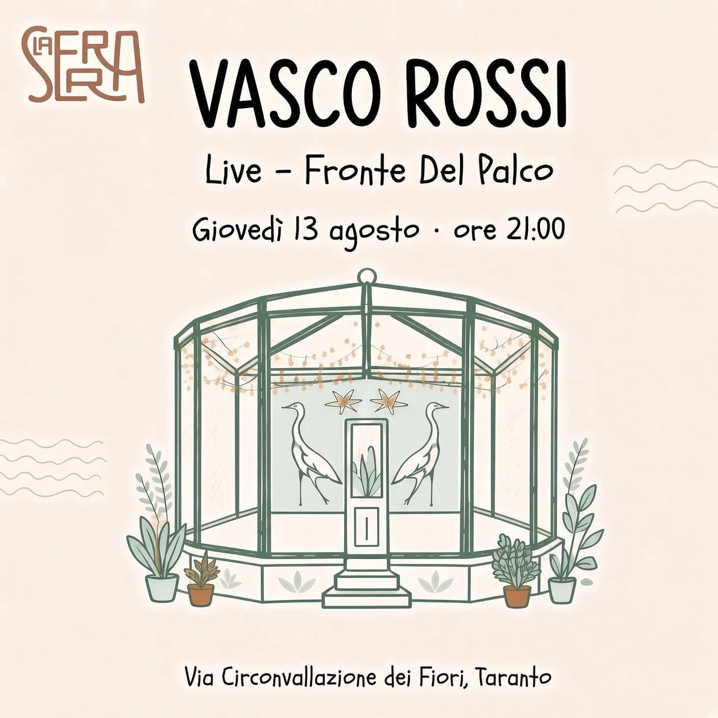 Vasco Rossi Live – Fronte del Palco