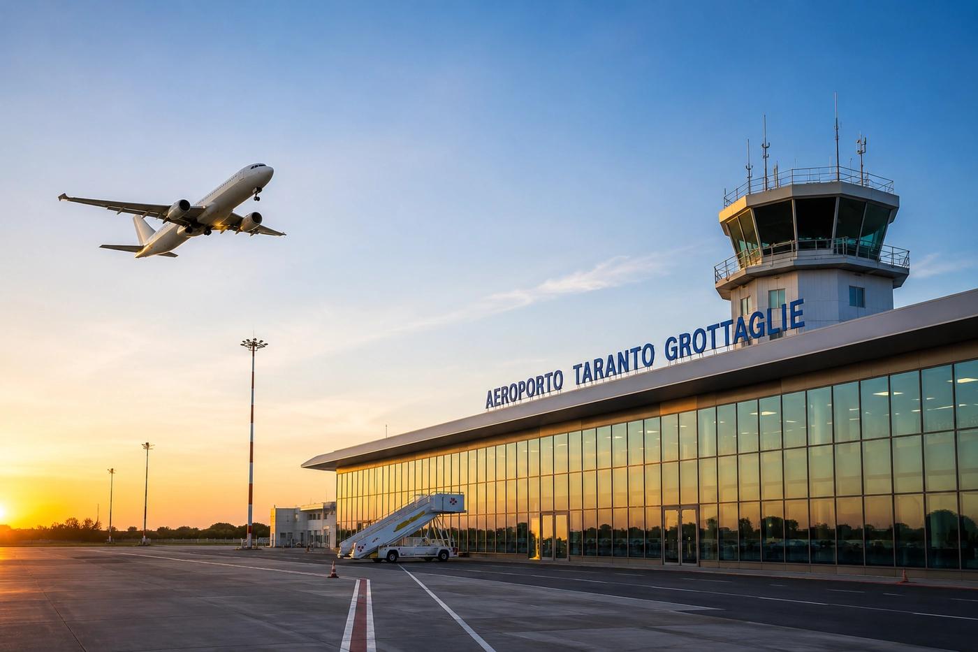 Aeroporto di Taranto-Grottaglie, continuità territoriale: il MIT conferma che l’iter è in corso