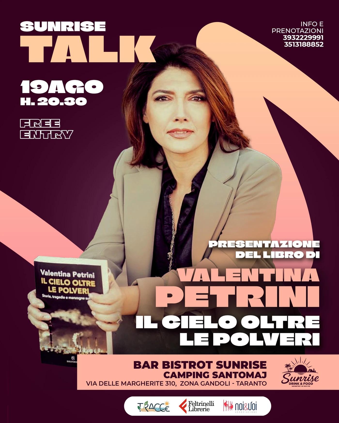 Valentina Petrini presenta “Il cielo oltre le polveri”