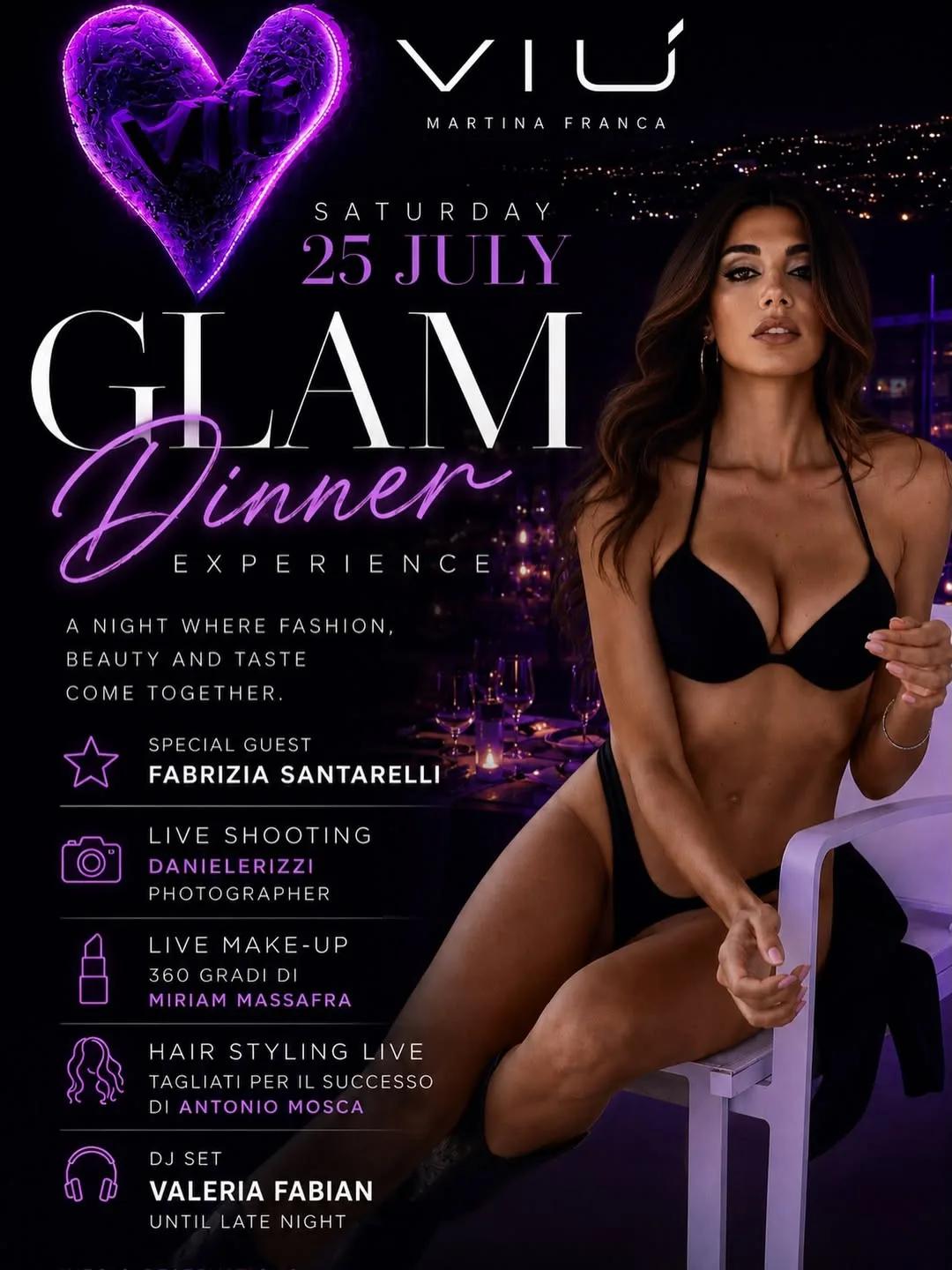 VIÙ · Glam Dinner Experience