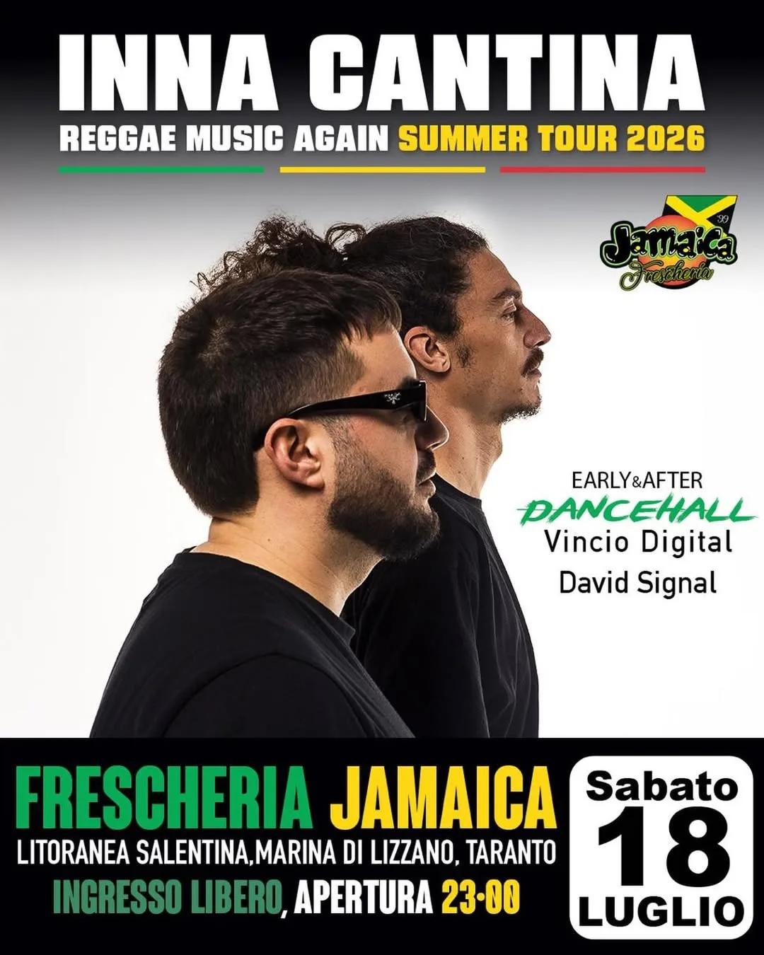 Frescheria Jamaica · Dancehall con Inna Cantina