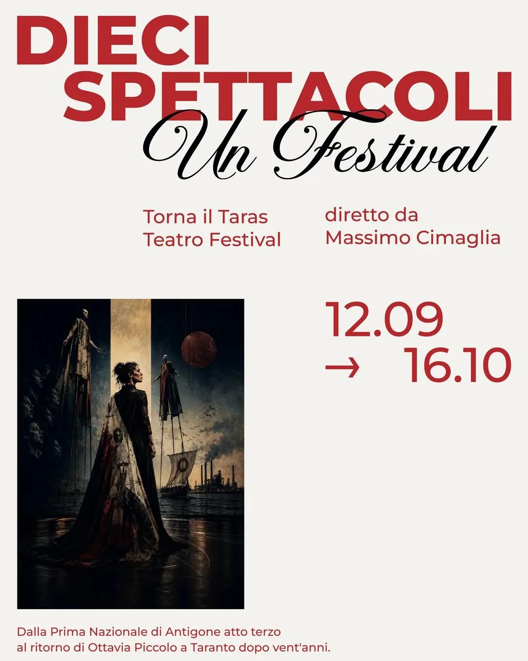 Taras Teatro Festival · IV edizione