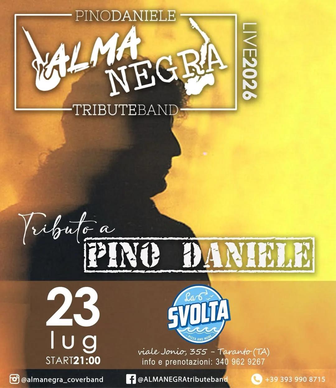 Alma Negra · tributo a Pino Daniele alla Svolta