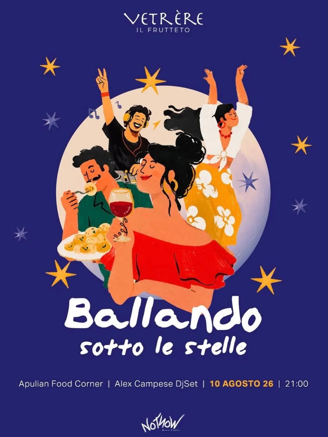 Ballando sotto le Stelle · notte di San Lorenzo a Vetrère