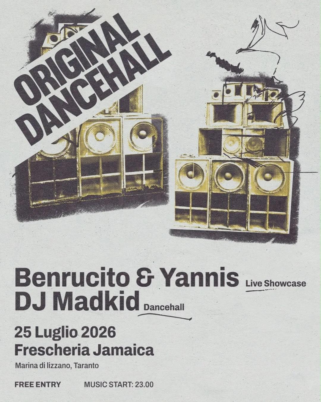 Original Dancehall · Benrucito & Yannis alla Frescheria Jamaica