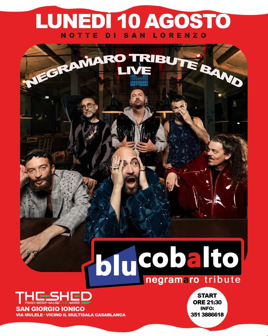 The Shed · Blu Cobalto, Negramaro Tribute (San Lorenzo)