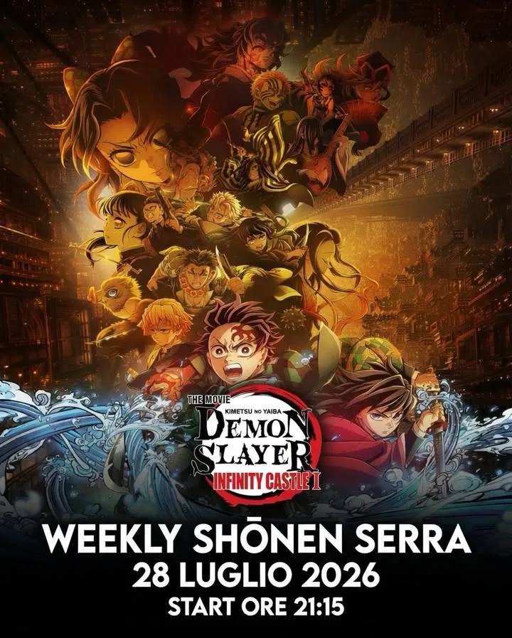 Weekly Shōnen Serra · rassegna anime alla Serra