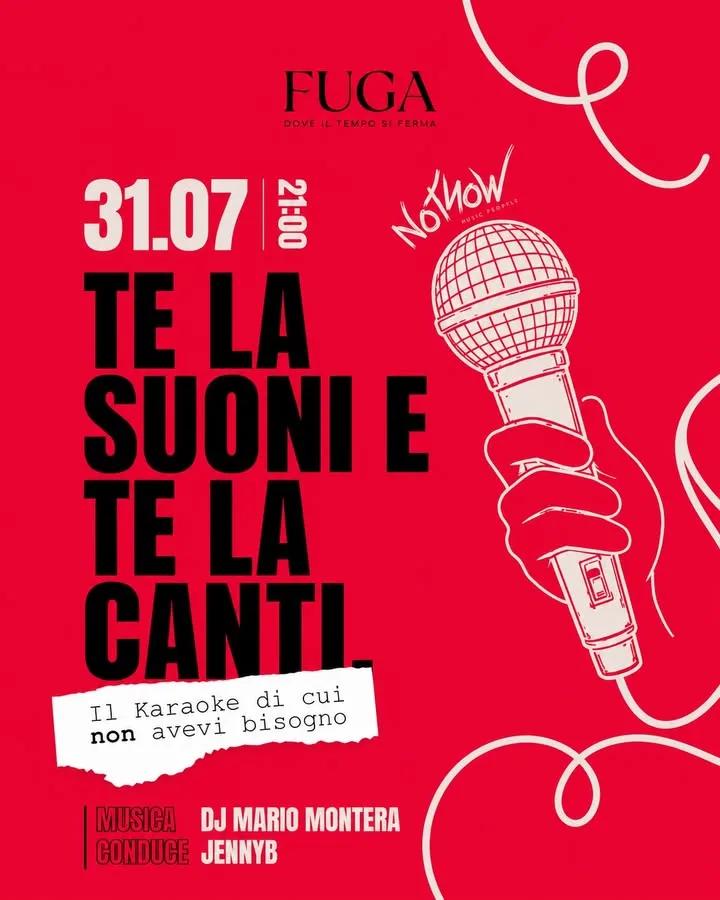 FUGA · Te la suoni e te la canti