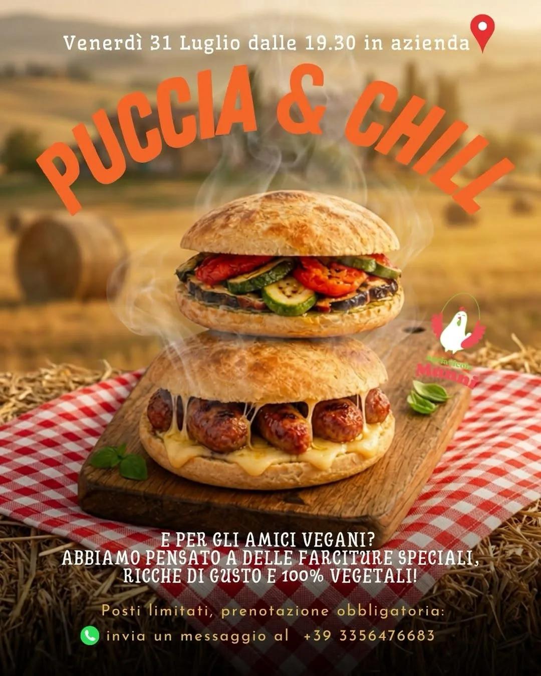 Puccia & Chill all’Agricola Manni