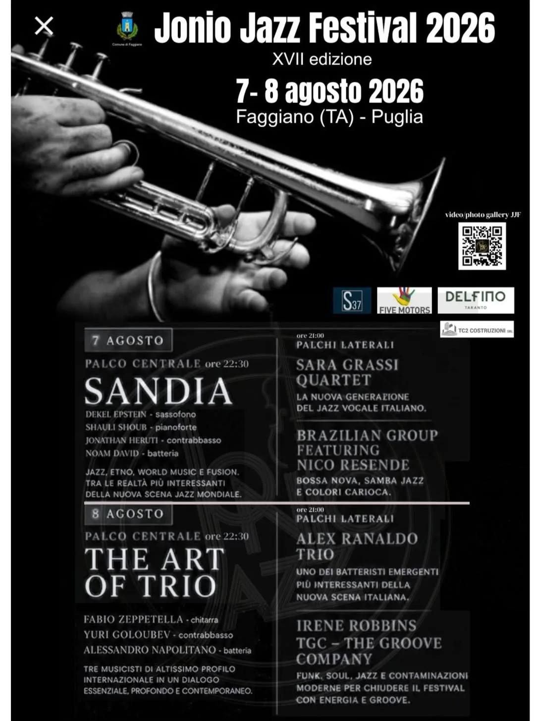 Jonio Jazz Festival 2026 · prima serata